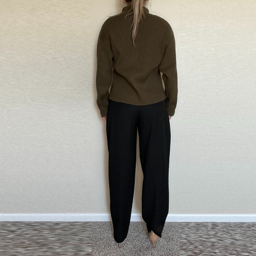 Zara High-wasted Black Pants Size S - Picture 4 of 12